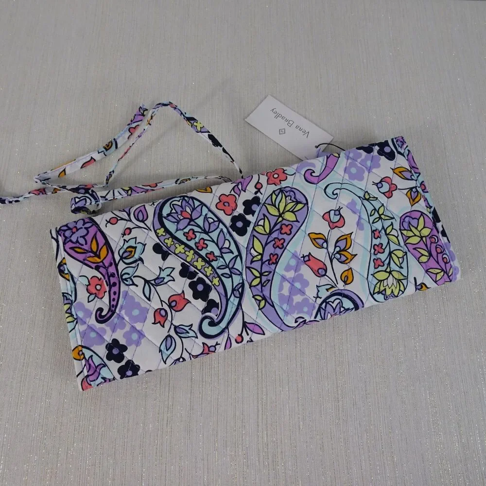 Vera Bradley Curling & Flat Iron Cover Factory Style Maddalena Paisley Soft NWT
